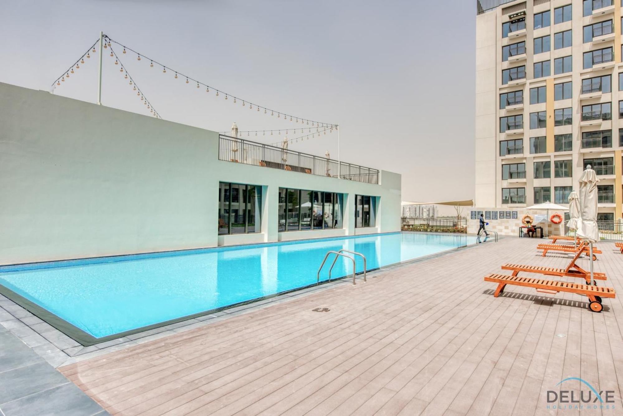 Immaculate 1Br At Una Town Square Dubailand By Deluxe Holiday Homes Exterior foto