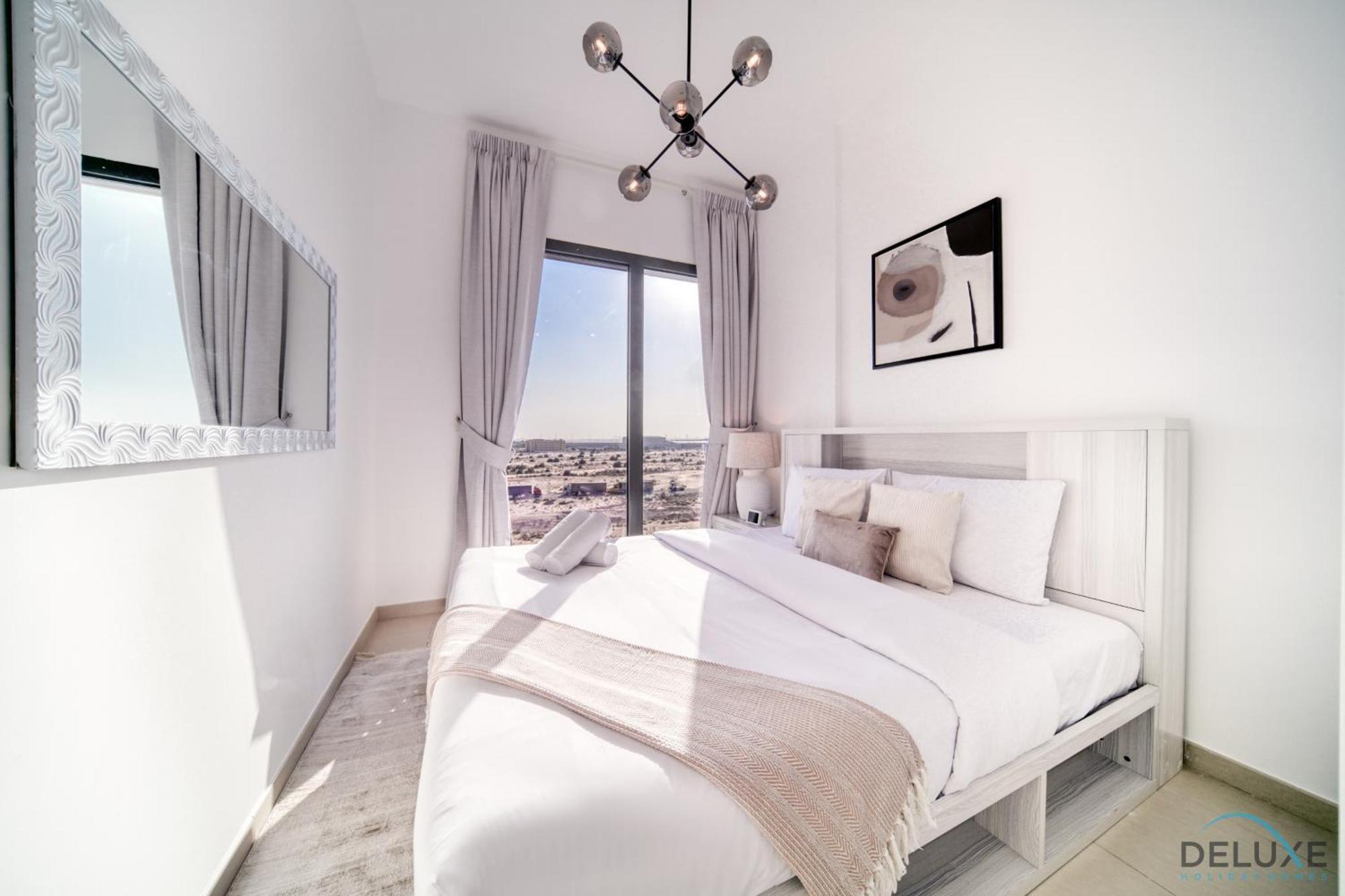 Immaculate 1Br At Una Town Square Dubailand By Deluxe Holiday Homes Exterior foto