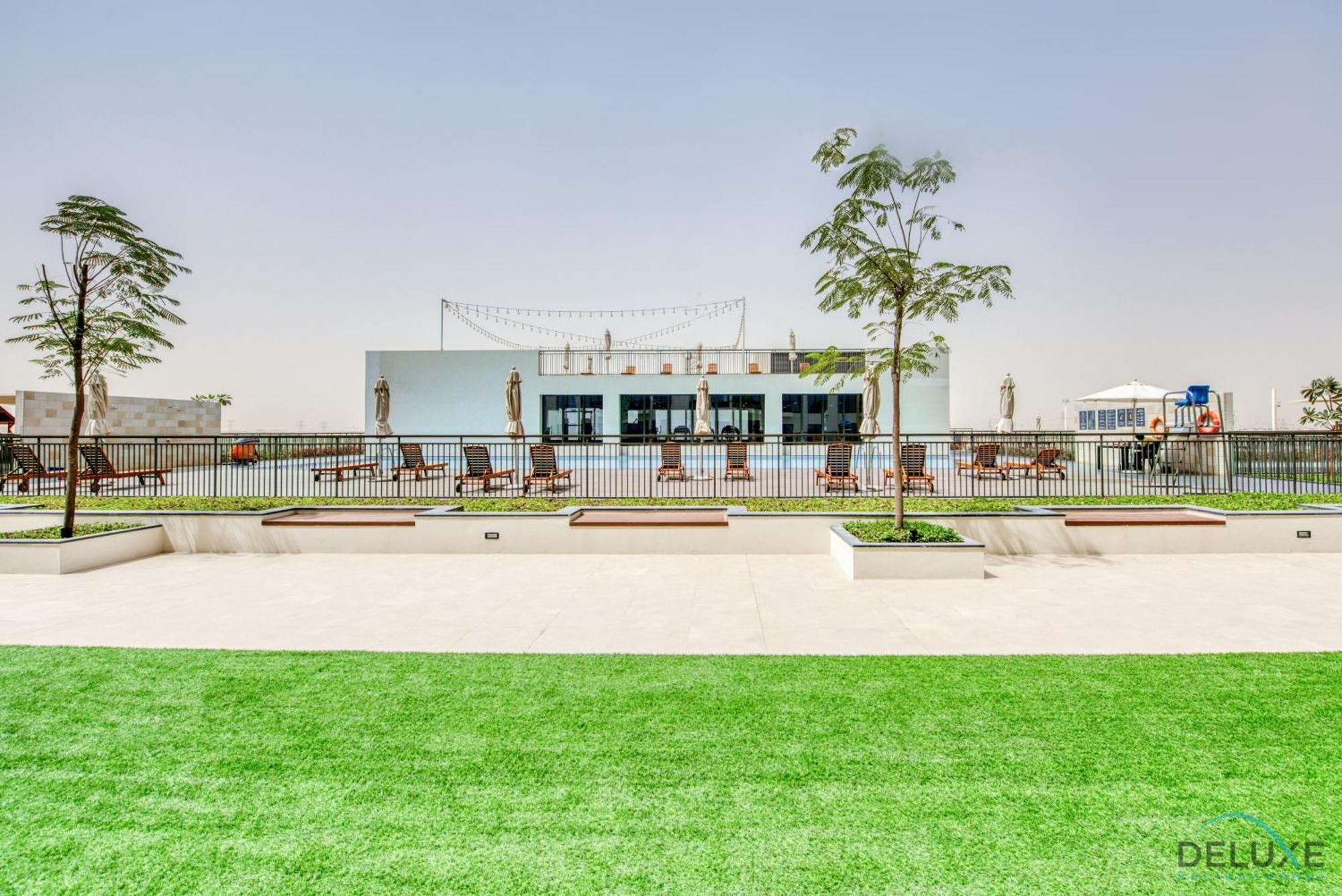 Immaculate 1Br At Una Town Square Dubailand By Deluxe Holiday Homes Exterior foto